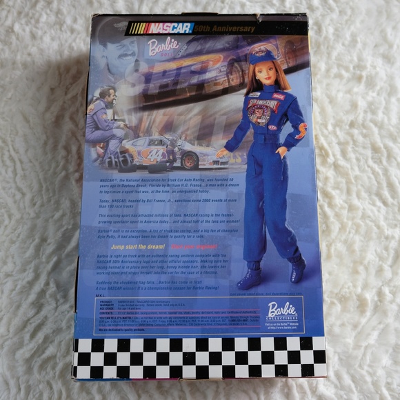 Barbie 50th Anniversary NASCAR Collector Edition - Picture 3 of 3